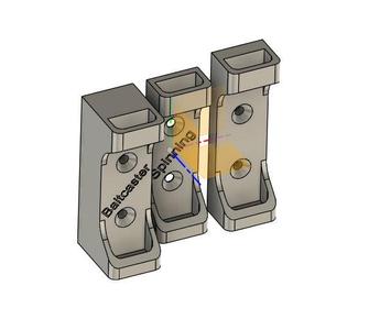 Fishing reel mounting brackets