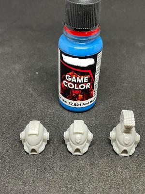 Pack of 3 Paint Cap (18ml) - Space Marines (B)