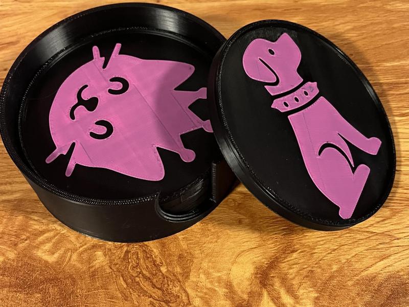 Grid Quest - Coaster Set