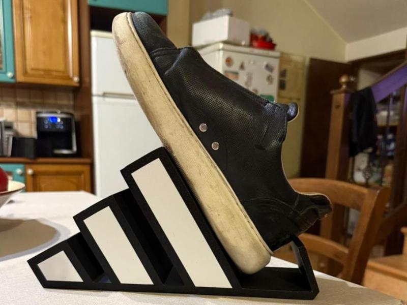 Adidas shoe display stand