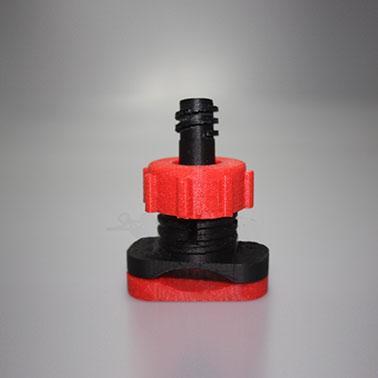 Car adapter for universal phone holder