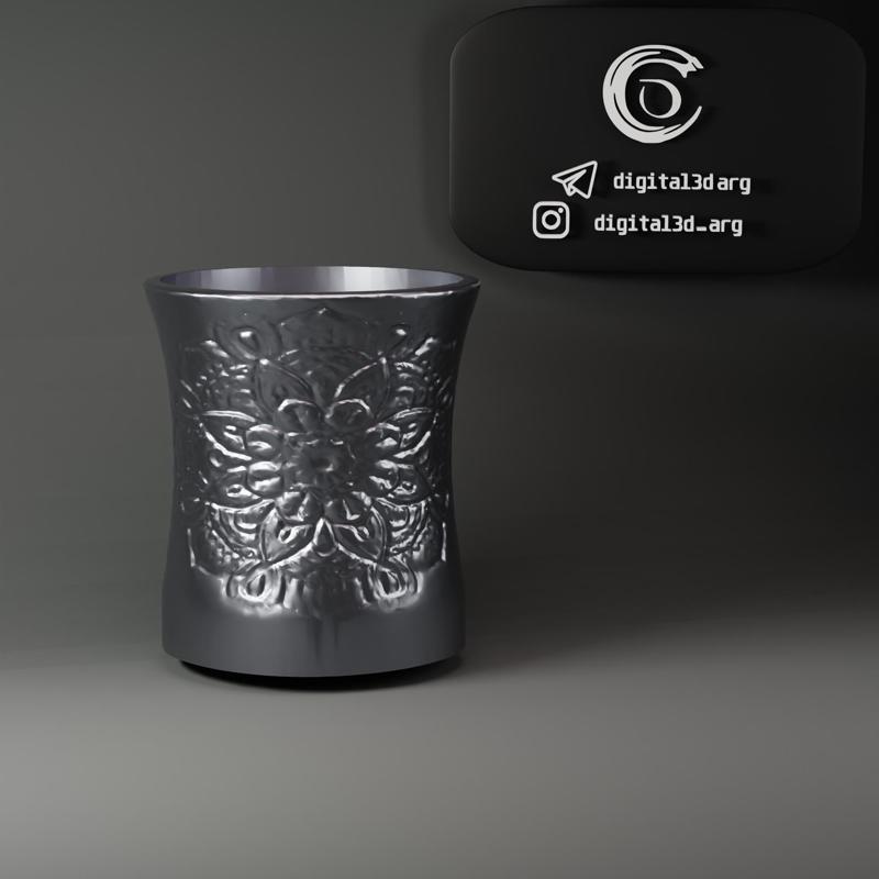 MANDALA MATTE METALLIC STYLE 12