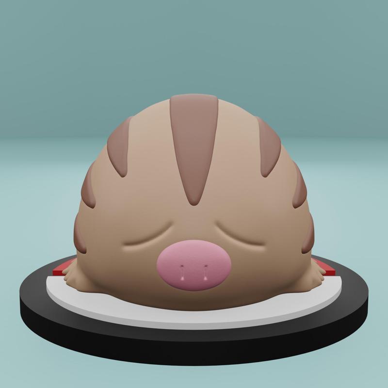 Pokemon No. 220 Swinub