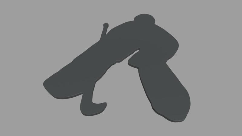 Field hockey Keychain // Design 02