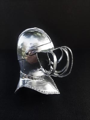 Saxilby Memorial Helmet at The Lincolnshire Archives, United Kingdom