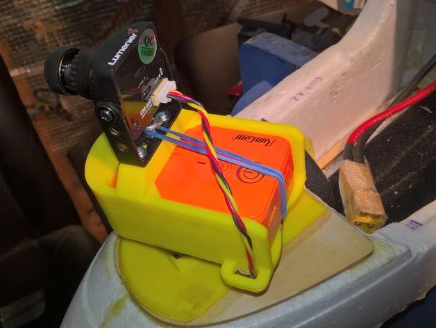 RUNCAM 1&2 FPV/HD camera servo pan mount