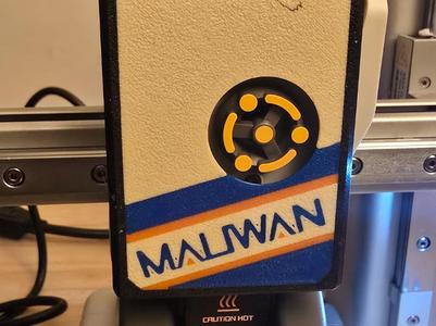 Borderlands Maliwan A1 Faceplate