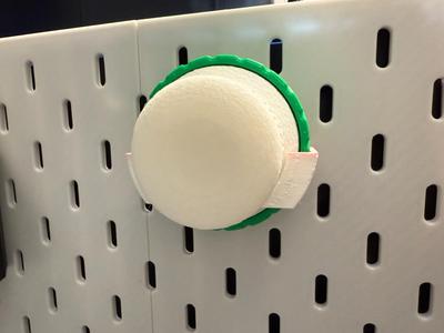 Skadis Holder for Plate Cleaner – compact & fast