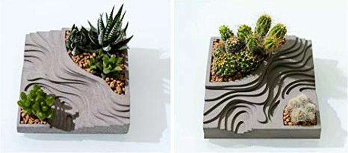 Macetero desnivel de terreno