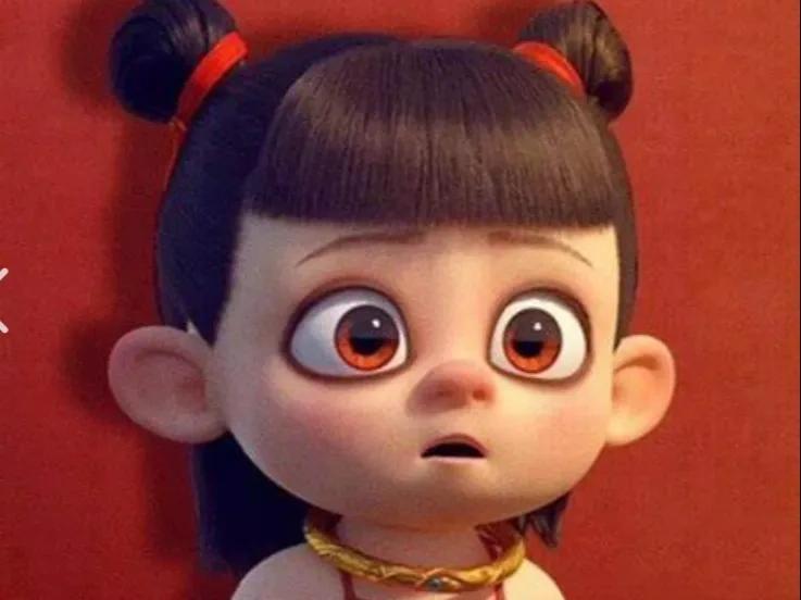 Nezha as a child