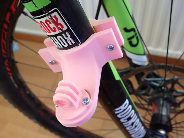MTB/Road bike fork gopro mount
