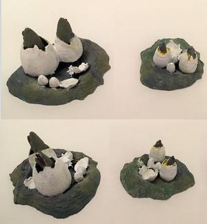 Miniature Hatching Monster Eggs