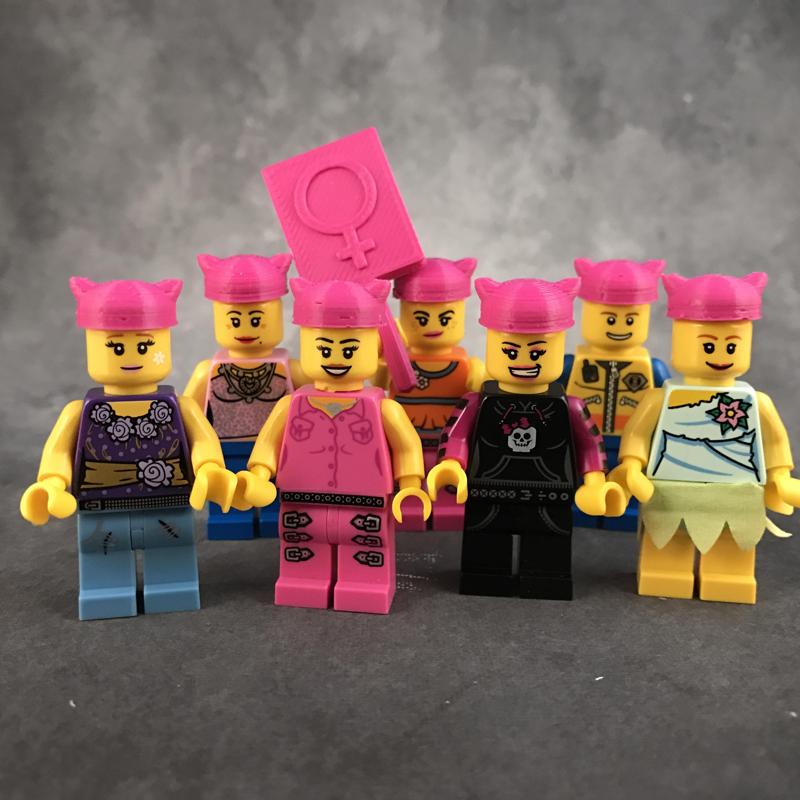 Minifig Pussyhat