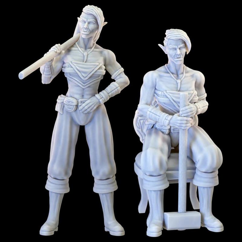 Female Orc Merchant - Not Your Average Trading District Vol. II Kickstarter