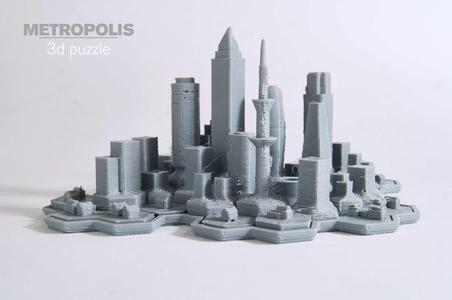 Metropolis 3d Puzzle