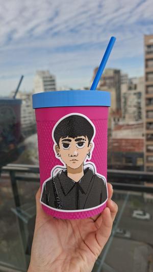 Milo J Milo J Milkshake cup badge