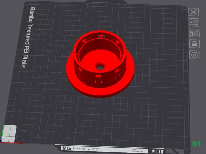 3" Roll Holder