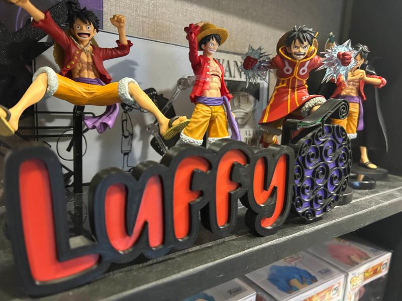 Luffy Gum Gum Fruit Sign | One Piece