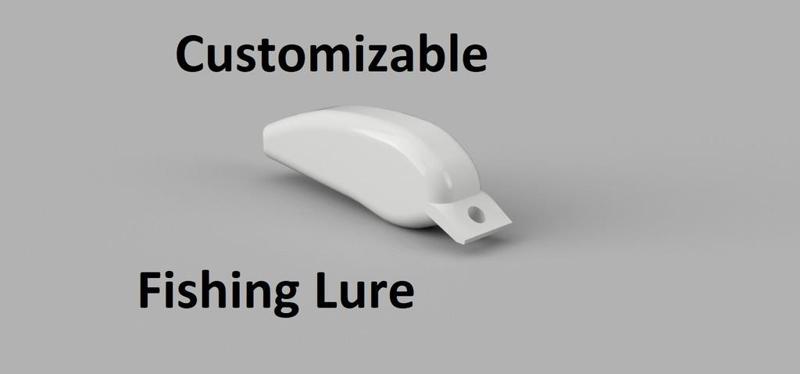 Customizable Fishing Lure for Trout & Bass Fishing