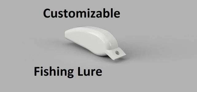 Customizable Fishing Lure for Trout & Bass Fishing