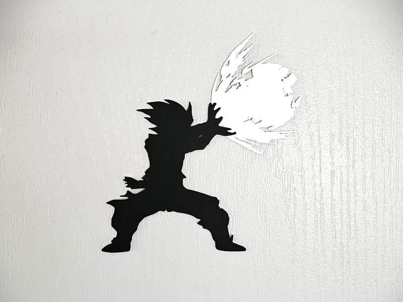 Silhouette inspired from Dragonball Sangoku