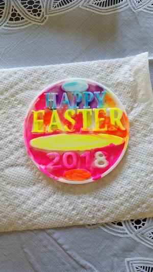 Print'n'Paint Coaster Easter 2018