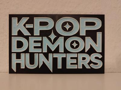 K POP Demon Hunters Mira & Rumi Logo Hunterx