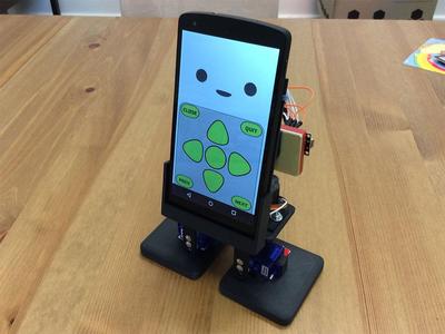 MobBob - Smart Phone Controlled Desktop Robot