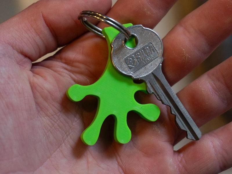 Frog Foot Keychain