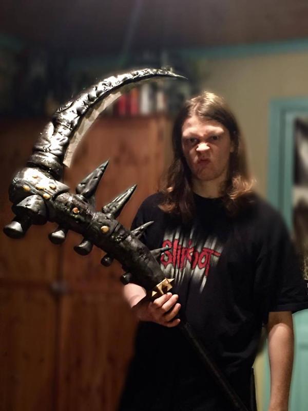 Dark scythe from Monster Hunter