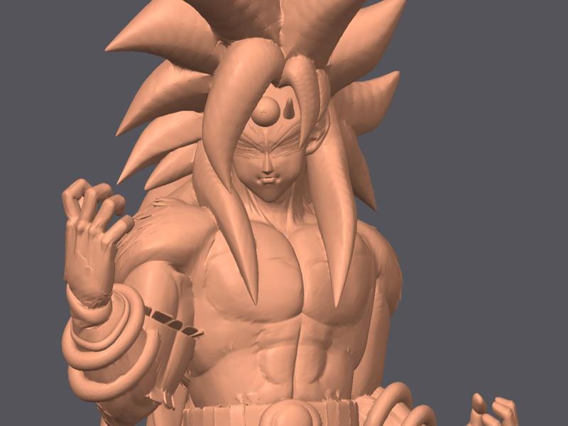 Goku AF SSJ6 DragonBall 3D Model