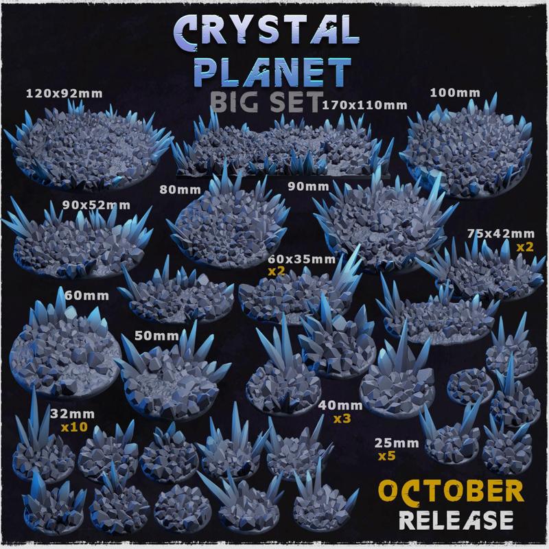 Crystal Planet - Bases & Toppers (Big Set+)
