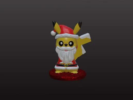 Christmas Pikachu VERY CUTE CHRISTMAS