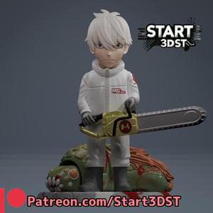 mini figure reno kaiju 8.