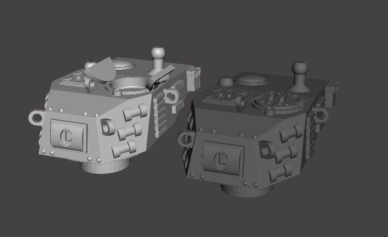 "Auriga" pattern turret