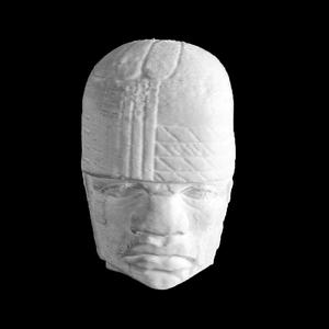 Olmec colossal head