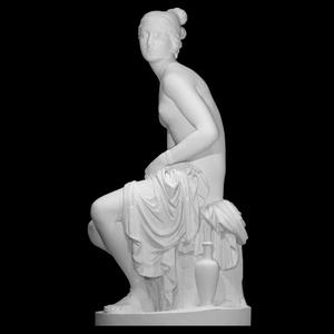 Nymph Preparing for The Bath at The Lincoln Collection, United Kingdom