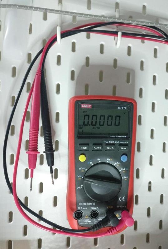 UNI-T UT61E Mount for IKEA Skadis Pegboard