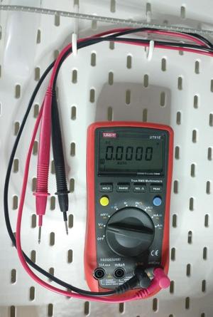 UNI-T UT61E Mount for IKEA Skadis Pegboard