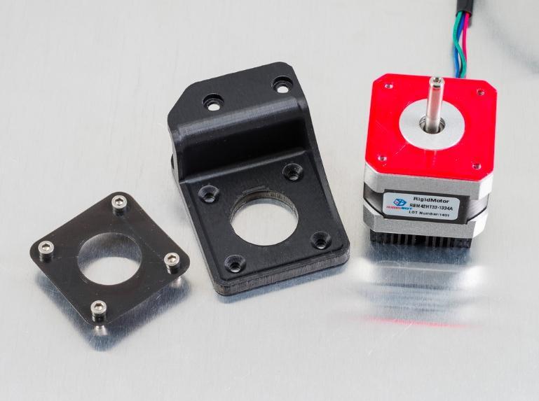 Offset Motor Mount (RigidBot)