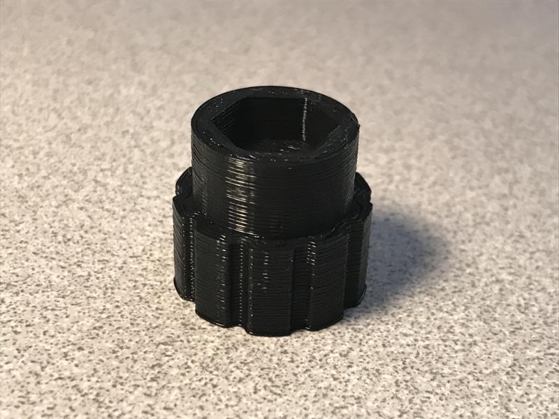 palomilla para empotrar tuerca M3 calibrar cama caliente