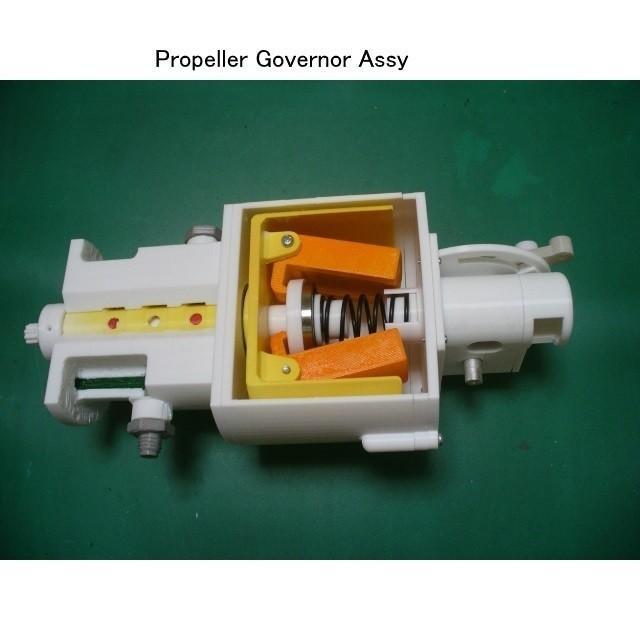 Jet Engine Component (7); Propeller Governor, Hydraulic Type