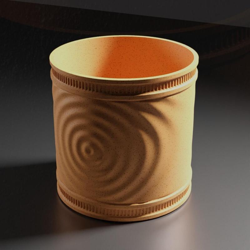 Pencil holder cup