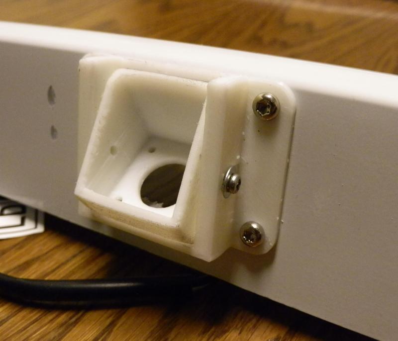 Adjustable parking camera support