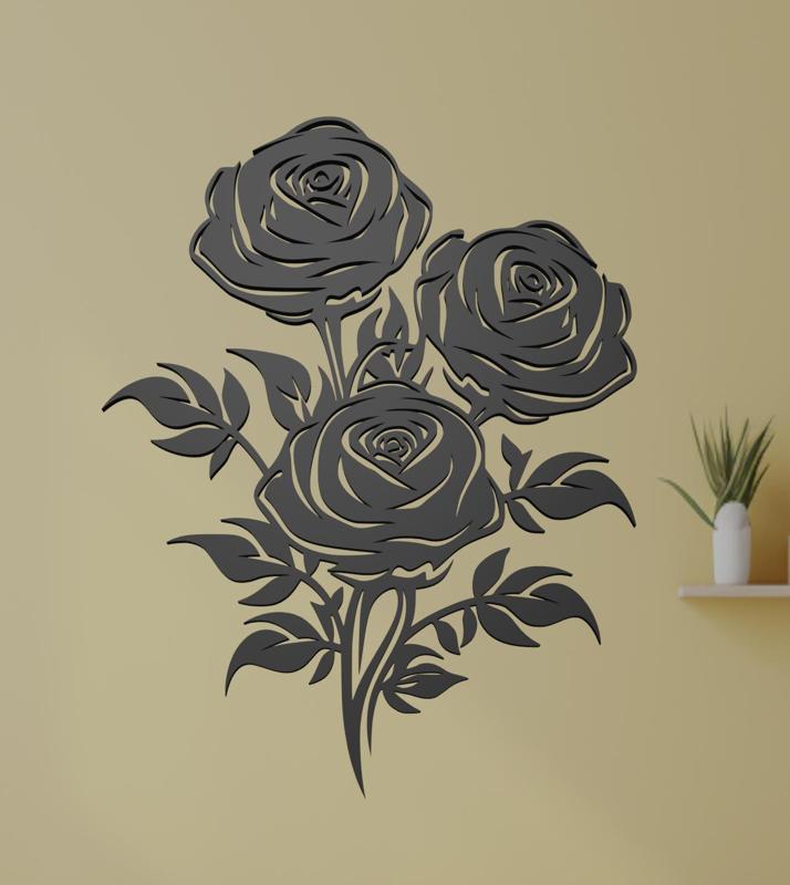 Bouquet of Roses Wall Art