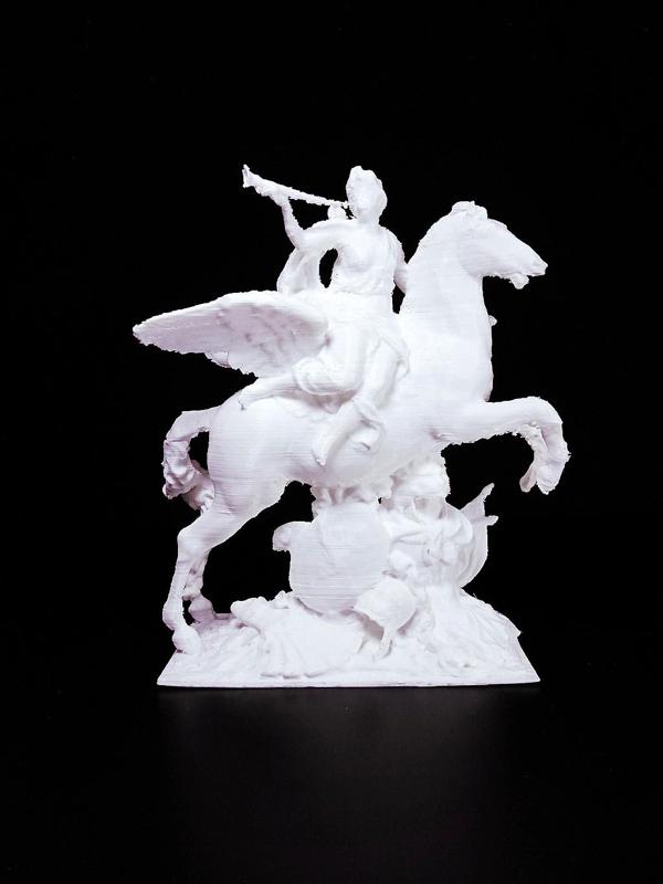 Fame Mounted on Pegasus