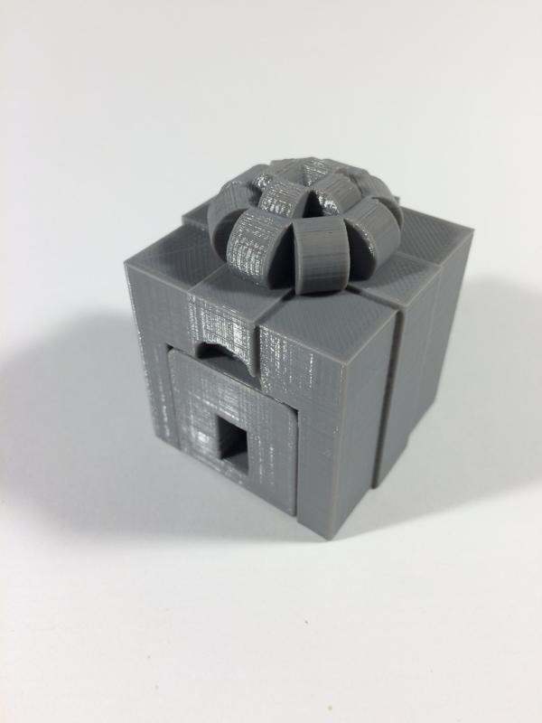 Mysteriously moving Christmas Present