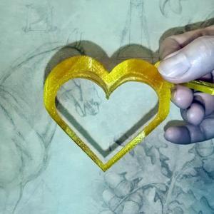 Lips heart, pendant, keychain. Romantic gift