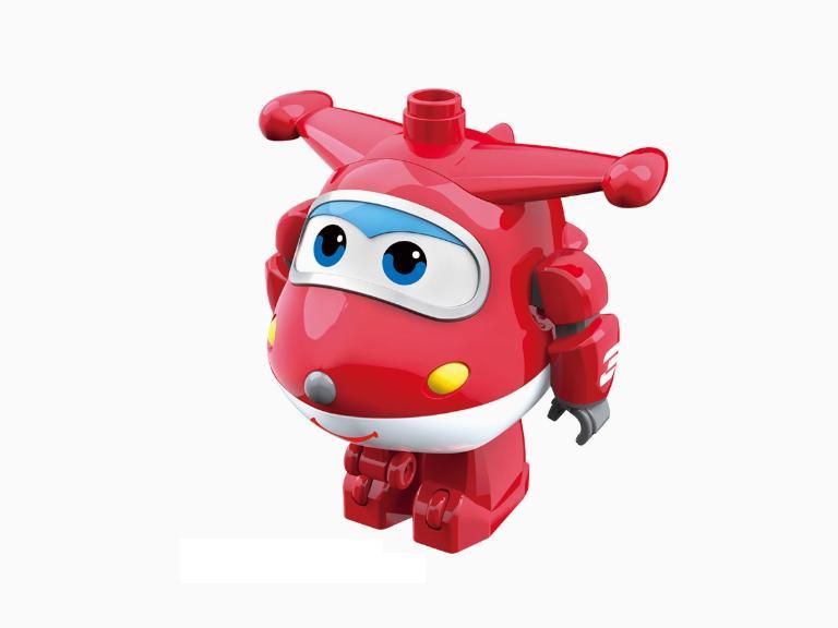 Jett - Super Wings - Anime Merchandise Figure Model - Children's Coloring Toy
