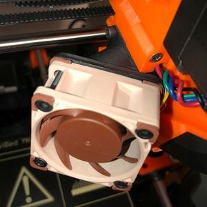 MK2 Extruder Fan 40mm Adapter
